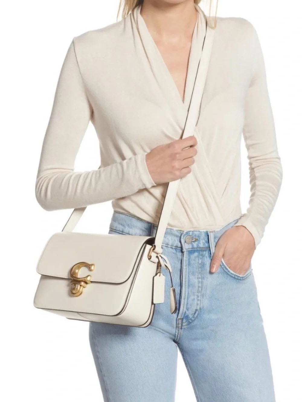 Coach studio shoulder